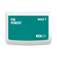 Colop Make 1. Цвет краски: изумрудный лес