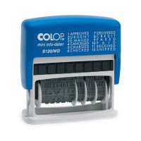 Colop Printer S 120/WD РУС. Цвет корпуса: синий