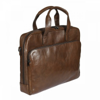Бизнес-сумка Sergio Belotti 6009 milano brown. Цвет: коричневый