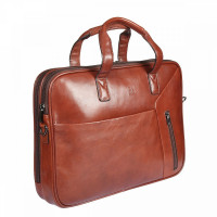 Бизнес-сумка Sergio Belotti 9282 milano brown. Цвет: коричневый