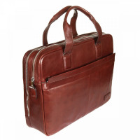 Бизнес-сумка Sergio Belotti 9954 VEGETALE brown. Цвет: коричневый
