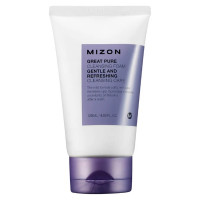 Скрабирующая пенка для очищения кожи лица MIZON Great Pure Cleansing Foam (523351). 120 мл.