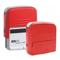 Colop Printer C30 Compact Cover Color. Цвет корпуса: красный
