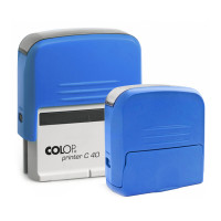 Colop Printer C40 Compact Cover Color. Цвет корпуса: синий