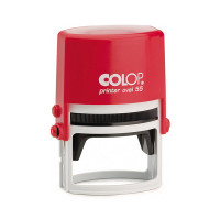 Colop Printer OVAL 55. Цвет корпуса: красный