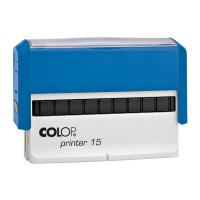 Colop Printer 15. Цвет корпуса: синий