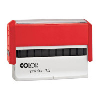Colop Printer 15. Цвет корпуса: красный