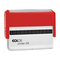 Colop Printer 25. Цвет корпуса: красный