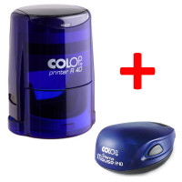 COLOP SET R40-Mouse. Цвет корпуса: индиго