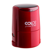 Colop Printer R40 Cover с подушкой ЗЕЛЕНОГО цвета. Цвет корпуса: чили