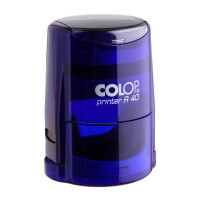 Colop Printer R40 Cover с подушкой КРАСНОГО цвета. Цвет корпуса: индиго