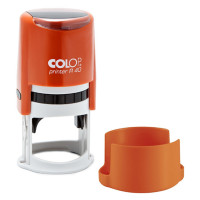 Colop Printer R40 Cover с подушкой КРАСНОГО цвета. Цвет корпуса: оранжевый