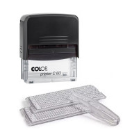 Colop Printer C60 Set-F Compact с рамкой. Цвет корпуса: черный