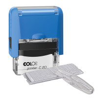 Colop Printer C20 SET Compact NEW. Цвет корпуса: синий