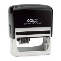 Colop Printer 60-Dater L РУС. Дата слева. Цвет корпуса: черный