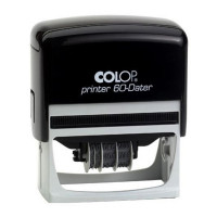 Colop Printer 60-Dater РУС. Цвет корпуса: черный