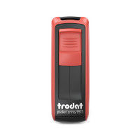 Trodat Pocket Printy 9511. Цвет корпуса: красный