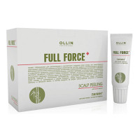 Пилинг для кожи головы с экстрактом бамбука Ollin Professional FULL FORCE. 10 х 15 мл.