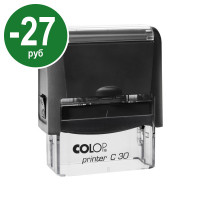 Colop Printer C30 Compact NEW. Цвет корпуса: черный