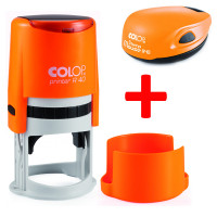 COLOP SET R40-Mouse. Цвет корпуса: оранжевый неон