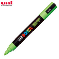 Маркер UNI POSCA PC-5M. Цвет чернил: зеленое яблоко