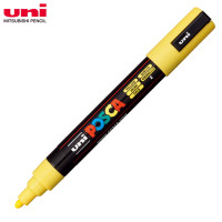 Маркер UNI POSCA PC-5M. Цвет чернил: желтый