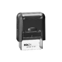Colop Printer C10 Compact NEW с неокрашенной подушкой. Цвет корпуса: черный