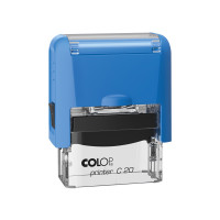 Colop Printer C20 Compact NEW с неокрашенной подушкой. От 50 шт. Цвет корпуса: синий