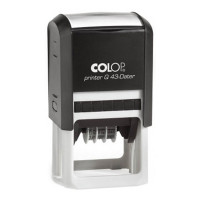 Colop Printer Q 43-Dater РУС. Цвет корпуса: черный